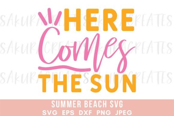 Download Here Comes the Sun Summer Quote Beach - Summer quote Collection